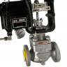 DN25 Pneumatycznie sterowany zawór regulacyjny 10P11Y-DNx2516Z-L122C-C (korpus CF8, gniazdo SS304) z pozycjonerem YT-1000, wejście 4-20 mA, Ex