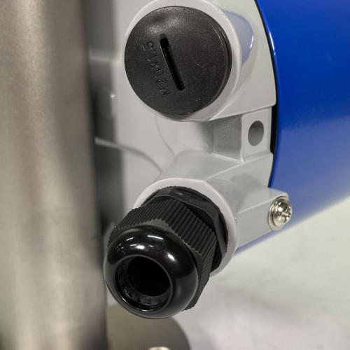 DN25 Przepływomierz rotametr ze stali nierdzewnej KLZZ PN16 (ciekła mieszanina alkoholi C2H5OH 96%), 170-1700 l/h, 4-20mA, Ex