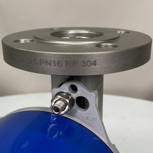 DN25 Przepływomierz rotametr ze stali nierdzewnej KLZZ PN16 (ciekła mieszanina alkoholi C2H5OH 96%), 170-1700 l/h, 4-20mA, Ex