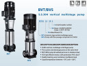 Pompa do podnoszenia ciśnienia BVS 12-3, 2,2 kW, AISI 304