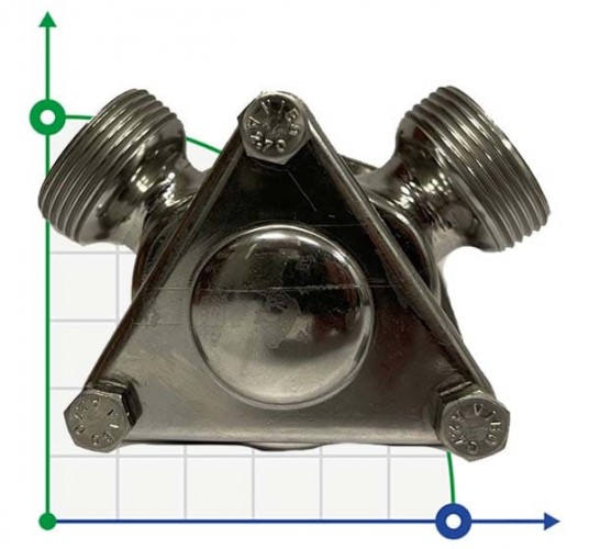 Pompa do farby, kleju, tusz AlphaDynamic AD30 BARE SHAFT wirnik (bez silnika)