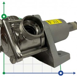 Pompa do farby, kleju, tusz AlphaDynamic AD30 BARE SHAFT wirnik (bez silnika)