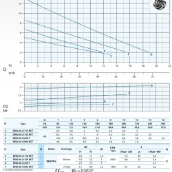 Pompa zanurzeniowa Dreno DNA 80-2/220 T z wirnikiem wirowym