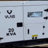 Przemysłowy generator diesla VLAIS KP-PC20 z ATS, silnik Ricardo 20kVA, 16kW, 380V/50HZ typ zamknięty