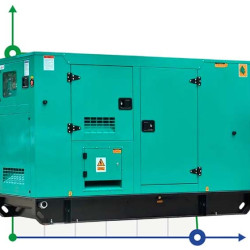 Przemysłowy generator diesla XHYC-120GF z ATS, silnik Cummins 125kVA, 120kW, 380V/50HZ typ zamknięty