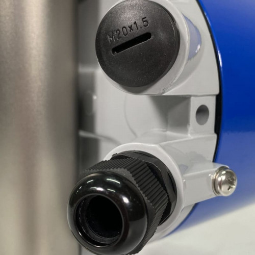 DN25 Przepływomierz rotametr stal nierdzewna KLZZ PN16 (woda), 160-1600 l/h, 4-20mA, Ex