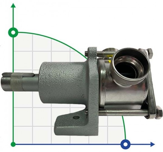 Pompa do zakwasu AlphaDynamic AD40 BARE SHAFT z wirnikiem (bez silnika)