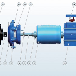 Obudowa pompy BST 40-200/7,5