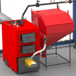 Kociół Retra-4M Combi, 50kW z palnikiem pochodniowym