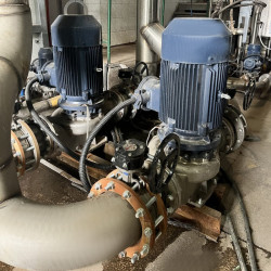 IHG BGLHB 40-200(I)B (10,6/36), 3kW, 2880, Ex - pompa ze stali nierdzewnej pionowa