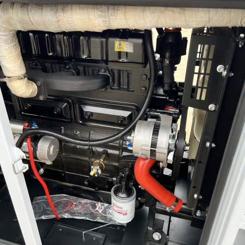 Przemysłowy generator diesla KDE-25000 z ATS, silnik Ricardo 25kVA, 20kW, 380V/50HZ typ zamknięty