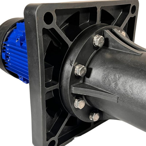 QHD-40SK, GFRPP-0,75 kW, 280 l/min, pompa chemiczna 14,5 m