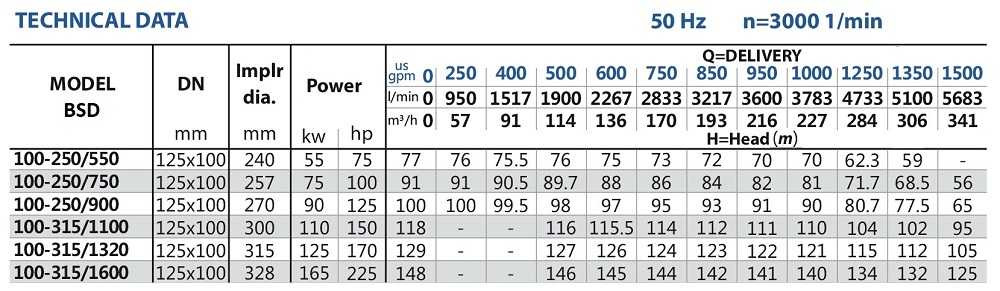 Przepompownia oleju napędowego BSD 100-250/750