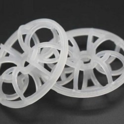 Pierścień Tellertee, PVDF, 51 mm, 25000 szt./m3