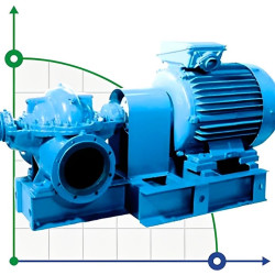 Agregat pompowy 1D1600-90b, 400 kW, 1500 dwustrumieniowe