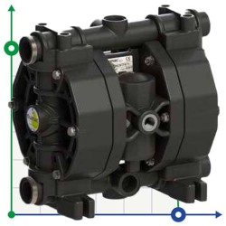 PHOENIX P100 PP HYTREL+PTFE ATEX pompa membranowa pneumatyczna
