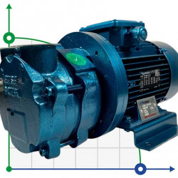 Pompa próżniowa do suszenia ESV 115/30, 25 m3/h, 0,75 kW, 3000 obr.