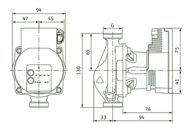 Wilo-Varios PICO-STG 15/1-7 Pompa obiegowa z sygnałem PWM