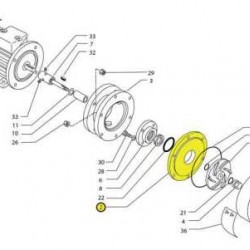 Uszczelnienia kołnierzowe dla pomp PP MB 120/130 (TL)