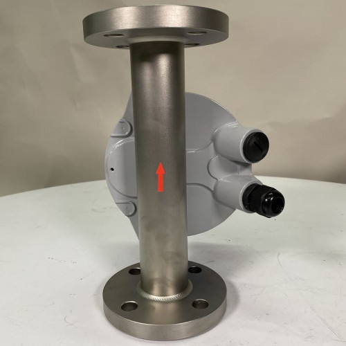 DN25 Przepływomierz rotametr stal nierdzewna KLZZ PN6 (ciekła mieszanina alkoholi C2H5OH 30%), 0,6-6.3 m3/h, 4-20mA, Ex