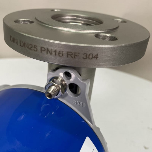 DN25 Przepływomierz rotametr stal nierdzewna KLZZ PN6 (ciekła mieszanina alkoholi C2H5OH 30%), 0,6-6.3 m3/h, 4-20mA, Ex