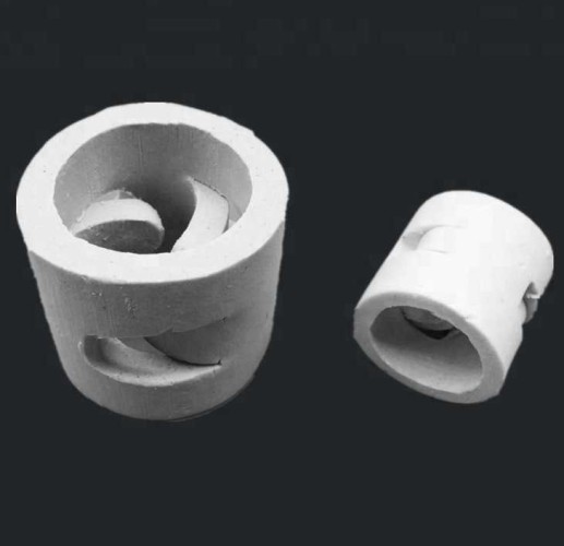 Ceramiczne pierścienie Palla, 38x38x4 mm, Ceramic Pall Ring