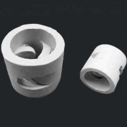 Ceramiczne pierścienie Palla, 38x38x4 mm, Ceramic Pall Ring