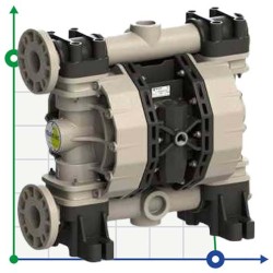PHOENIX P700 PP Hytrel ATEX pompa membranowa pneumatyczna