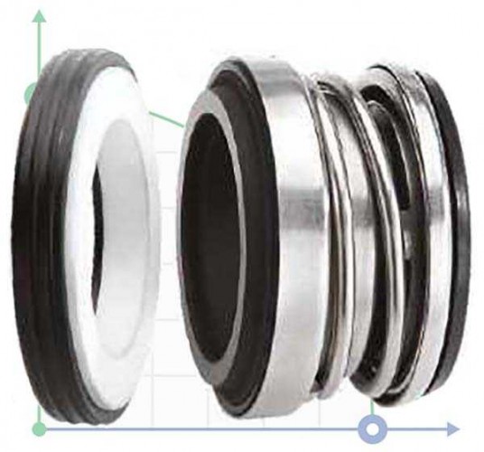 Uszczelnienie pompy R-JL 16, CAR/CER, EPDM, 304