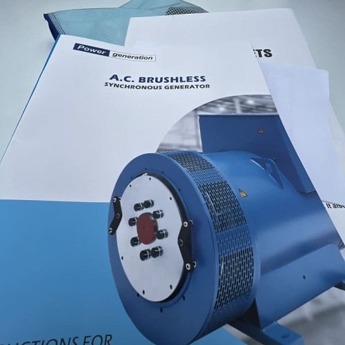 Przemysłowy generator diesla VLAIS KDE-60000 z ATS, silnik Ricardo 62.5kVA, 50kW, 380V/50HZ typ zamknięty