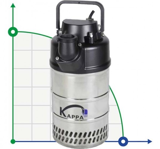 Pompa spustowa Dreno Kappa K075.2.50 m z przełącznikiem