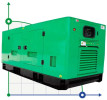 Przemysłowy generator diesla XHYW-800GF z ATS, silnik Weichai 1000kVA, 800kW, 380V/50HZ typ zamknięty