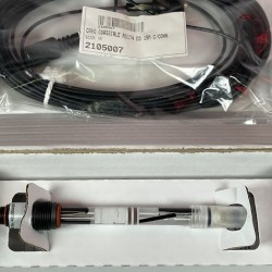 Gwintowany szklany czujnik ph, 10 bar-130°C / 16 bar-25°C