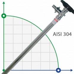 700 mm, AISI 304, HP część pompy (trąba) do pompy beczkowej