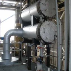 Sekcja wodna płaszczowo-rurowego wymiennika ciepła W6.104, 50 m2