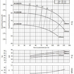 Pompa obiegowa BS 65-250/220 (90/58,5), 22kW, 2900 bez silnika