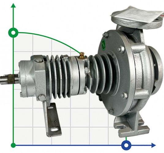 Pompa do gorący olej BTKF-K 32-200 (3000) bez silnika