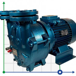 Pompa próżniowa z pierścieniem wodnym ESV 210/80, 145 m3/h, 4,0 kW, 1450 obr.