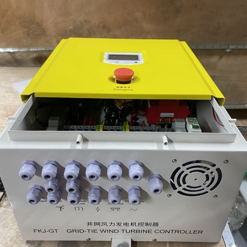 Kontroler turbiny wiatrowej do systemów podłączonych do sieci FKJ-GT 10 kW, 380 V z WIFI, DRUMP LOAD