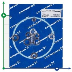 Uszczelnienie wału CVBE/V A-B do GRUNDFOS CH8/CH12 Nr art. 004N5012