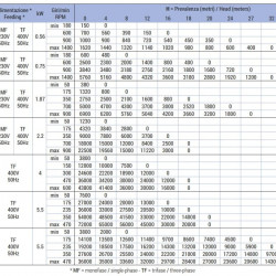 Pompa wirnikowa LIVERANI INV MAXI Double 2Q NR TF 7,5kW, 50-470obr./min, 380V z przetwornicą częstotliwości, sterowanie zdalne (15 m), na wózku