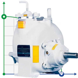 Samozasysająca pompa do szlamu P-2, 36/47, 7,5 kW, bez silnika