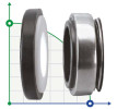Uszczelnienie mechaniczne do pomp R-BT-AR 35, L, SIC/SIC, NBR, 304