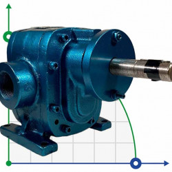 Pompa zębata do oleju EMSE EDP 1010, 1 1/2 cala, 10 m3/h, bez silnika