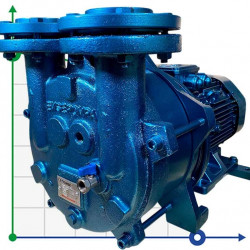 Pompa próżniowa z pierścieniem wodnym ESV 220/90, 195 m3/h, 5,5 kW, 1450 obr.