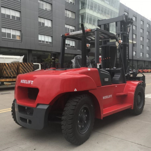 Wózek widłowy z silnikiem wysokoprężnym FD100-35, 10 ton, wysokość podnoszenia 3,5 m, silnik Xichai CA4DF3