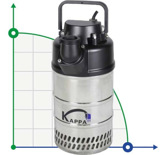 Pompa spustowa Dreno Kappa K120.2.50 M / G z przełącznikiem