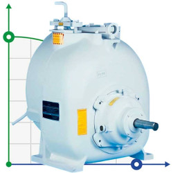 Samozasysająca pompa do ścieków P-3, 35/107, 15 kW, bez silnika