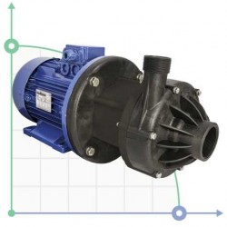 Pompa ze sprzęgłem magnetycznym 15 DM PVDF 1,5 kW silnika