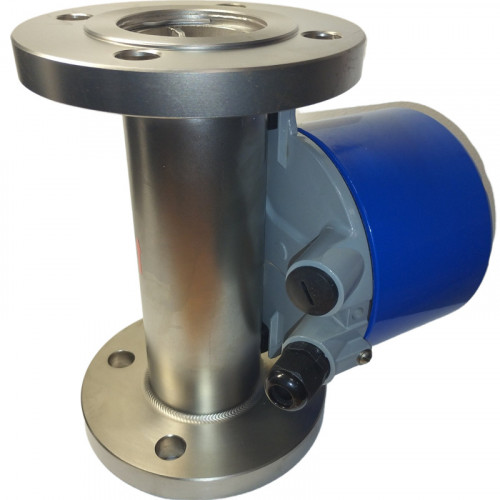 DN50 Przepływomierz ze stali nierdzewnej rotametr KLZZ PN16 (liquid alcohol mixture C2H5OH 96%), 1600...16000 l/h, 4-20mA, Ex